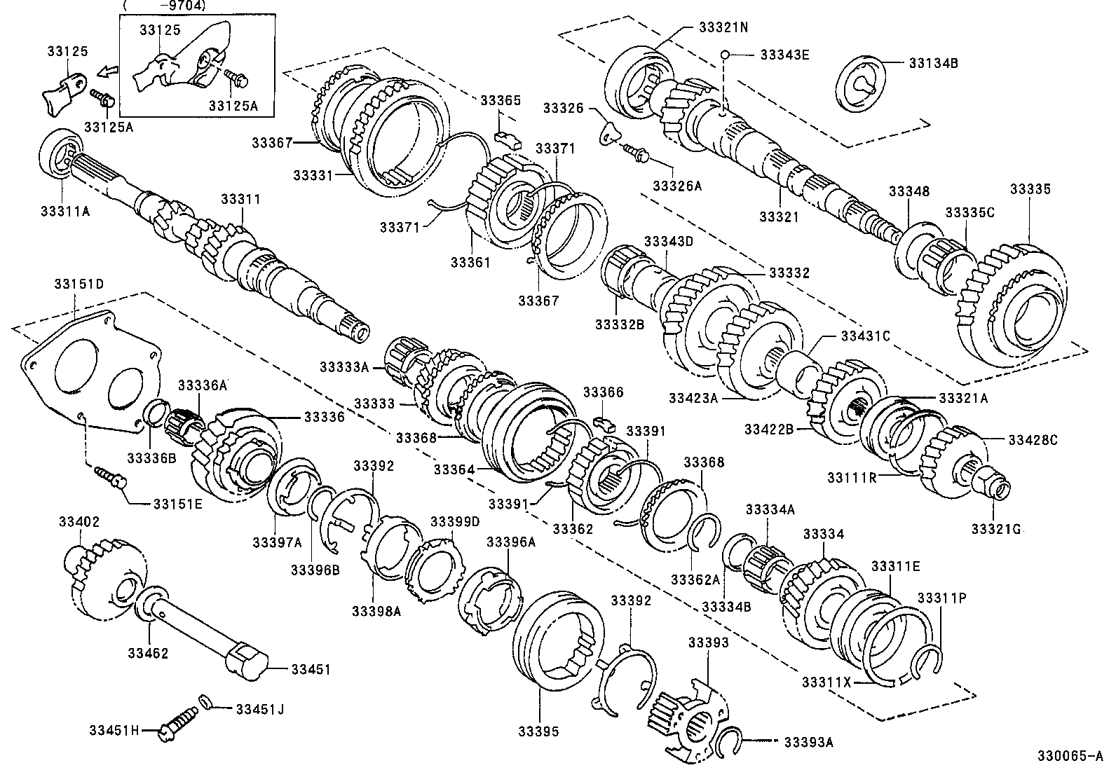  CARINA FF |  TRANSMISSION GEAR MTM