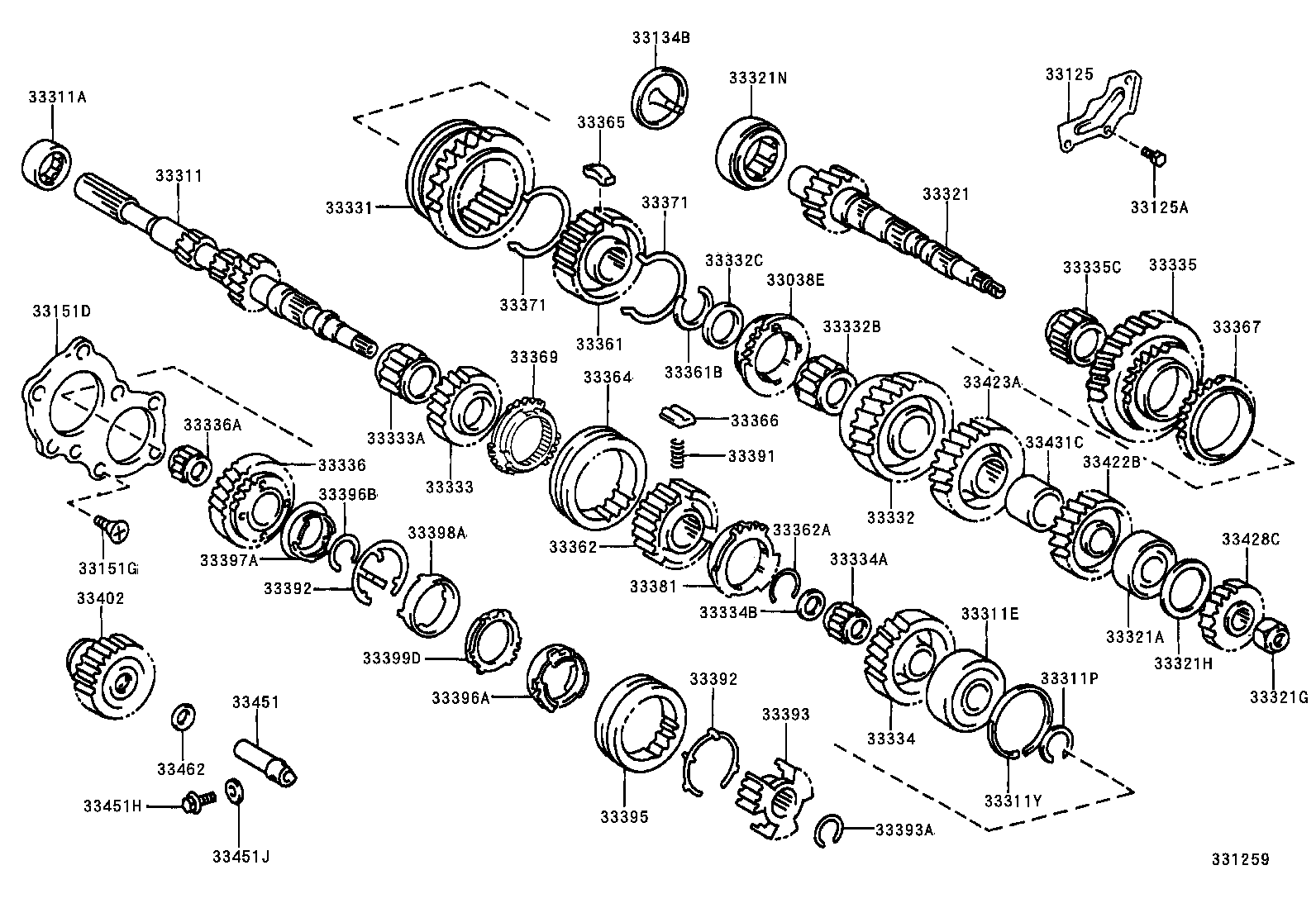  CALDINA |  TRANSMISSION GEAR MTM