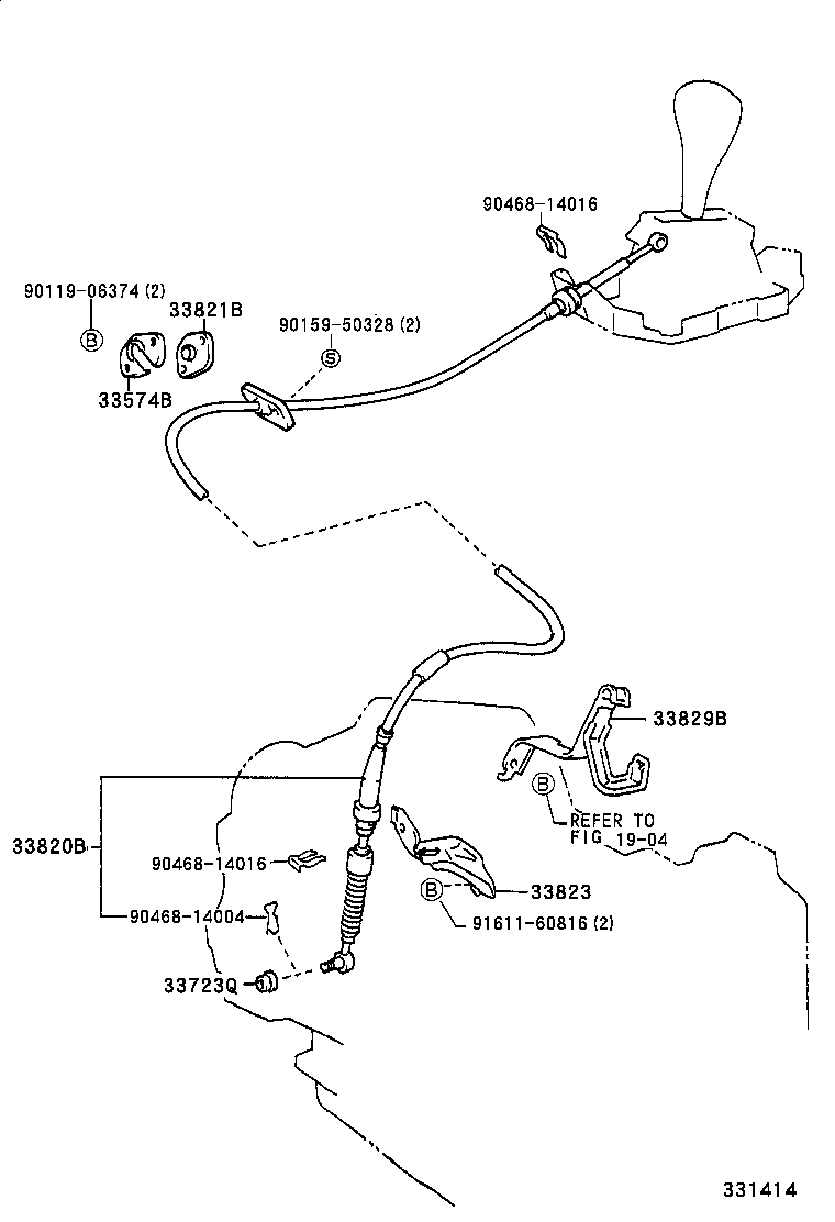  MARK 2 WG |  SHIFT LEVER RETAINER