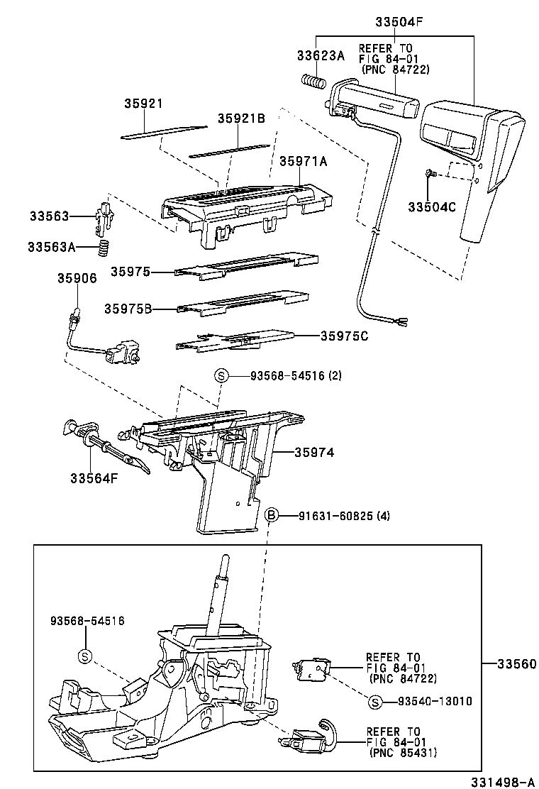  WILL VS |  SHIFT LEVER RETAINER