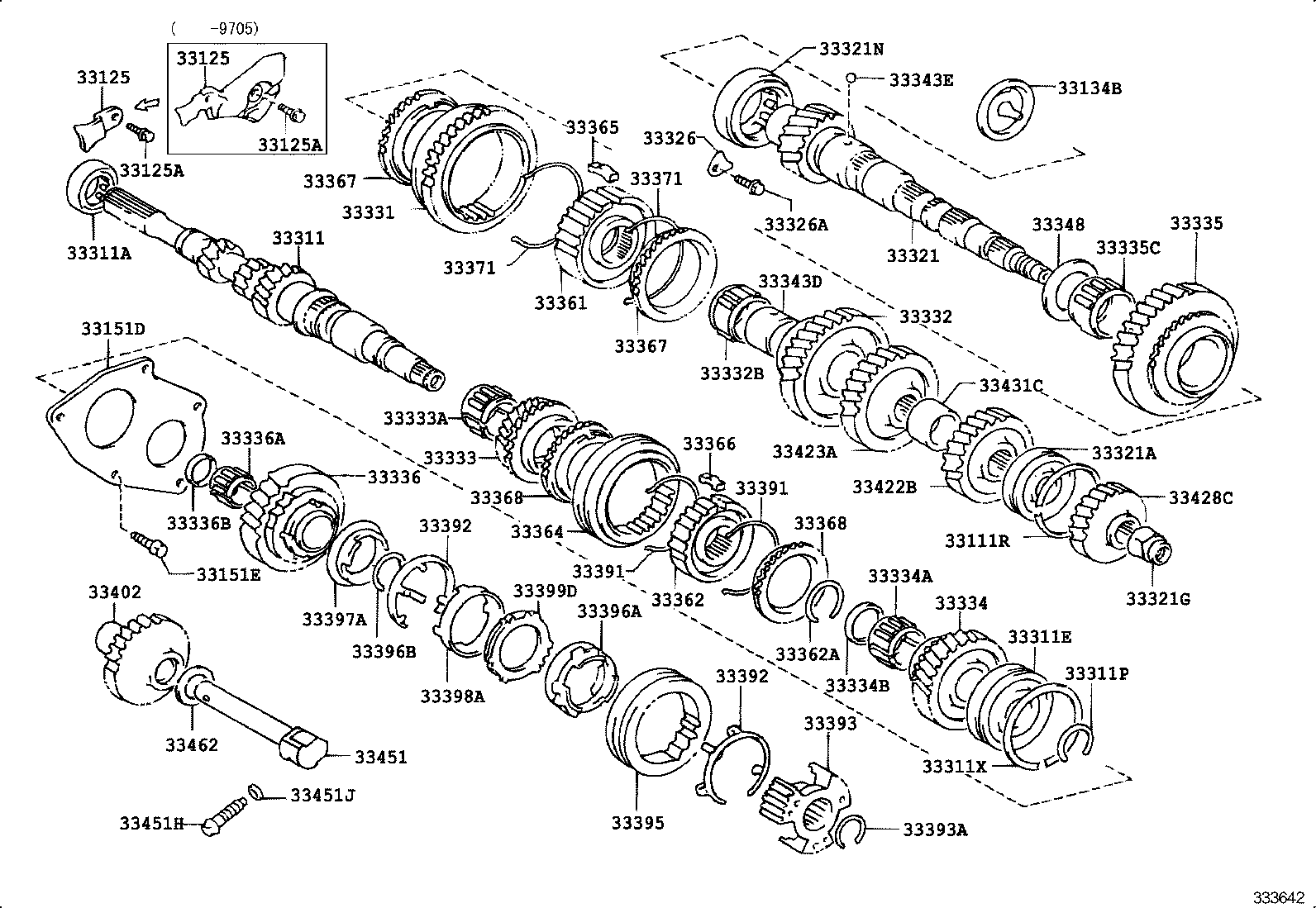  CALDINA |  TRANSMISSION GEAR MTM