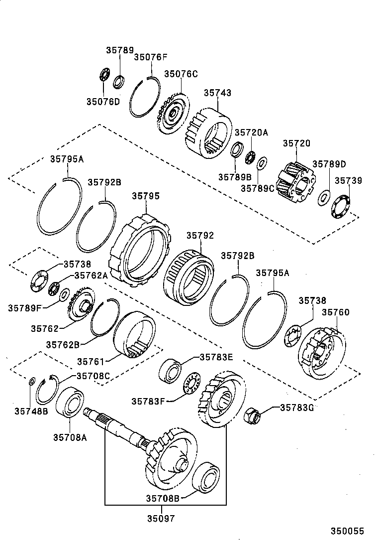  IPSUM |  PLANETARY GEAR REVERSE PISTON COUNTER GEAR ATM