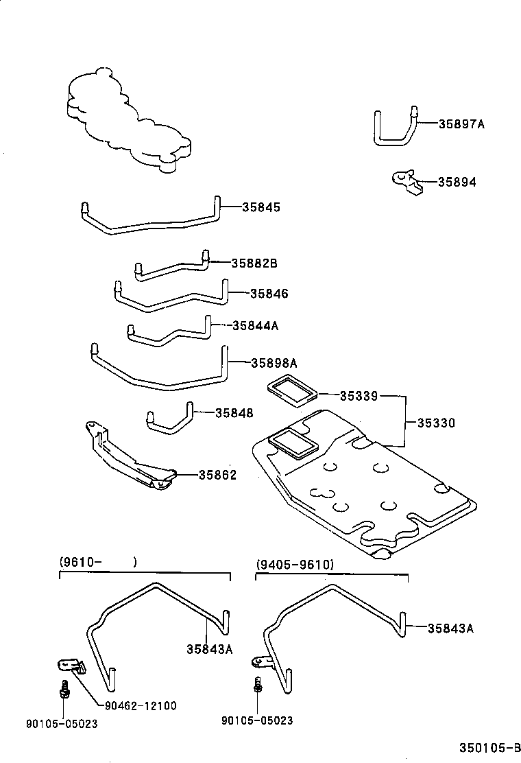  CARINA ED |  VALVE BODY OIL STRAINER ATM