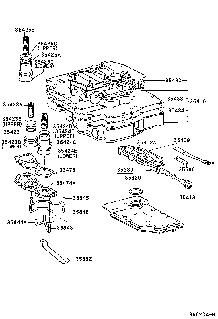  COROLLA 2 |  VALVE BODY OIL STRAINER ATM