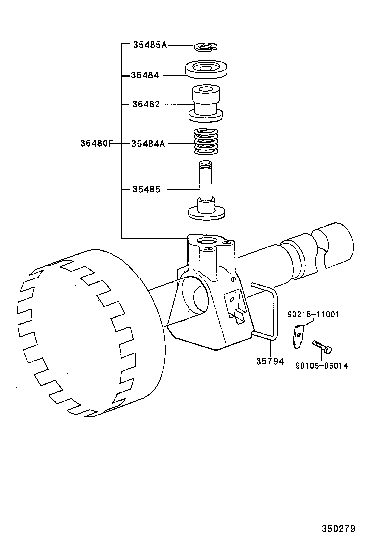  CHASER |  REAR OIL PUMP GOVERNOR ATM