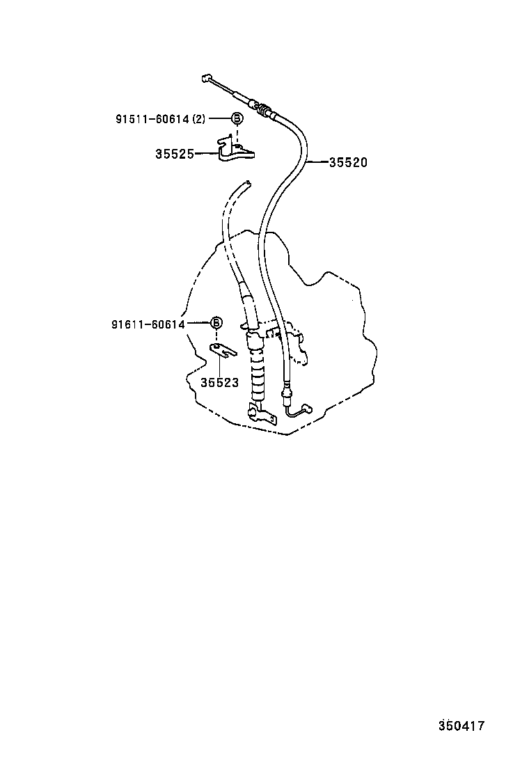  LVN CRE TRN MRN |  THROTTLE LINK VALVE LEVER ATM