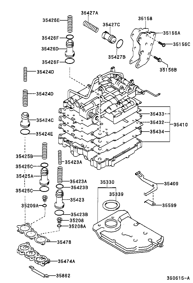  RAUM |  VALVE BODY OIL STRAINER ATM