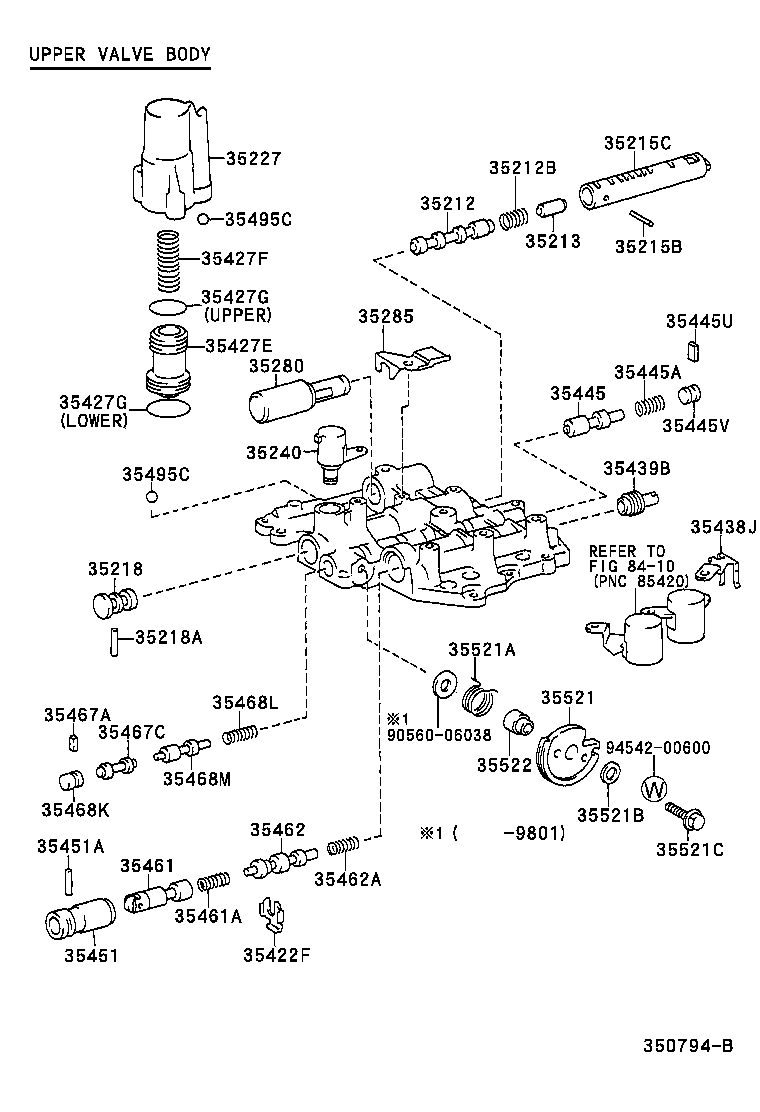  AVALON |  VALVE BODY OIL STRAINER ATM