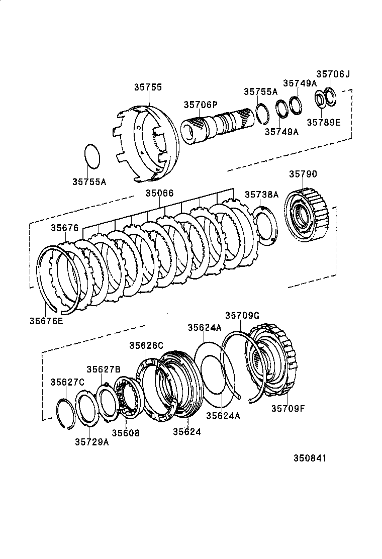  CROWN CROWN MAJESTA |  CENTER SUPPORT PLANETARY SUN GEAR ATM