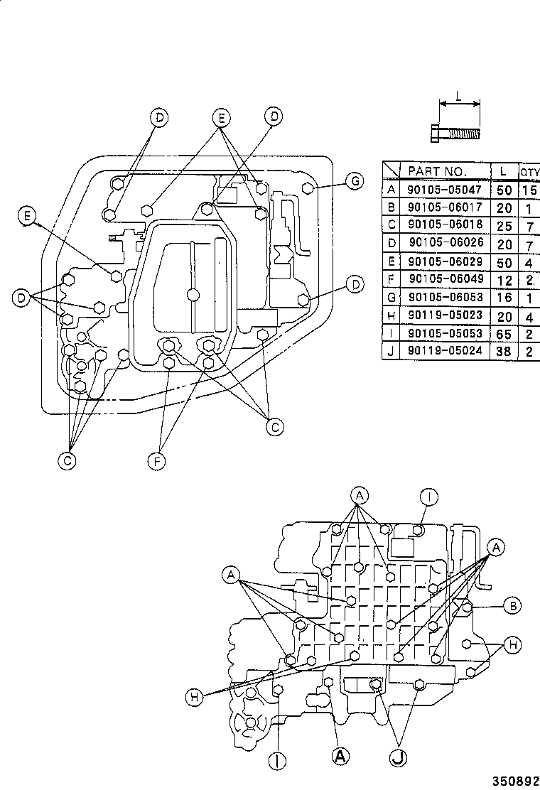  CALDINA |  VALVE BODY OIL STRAINER ATM