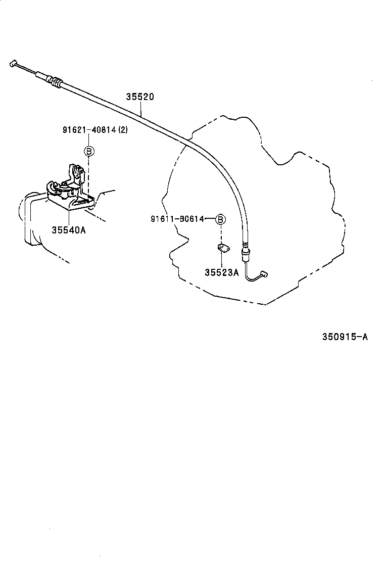  CALDINA |  THROTTLE LINK VALVE LEVER ATM