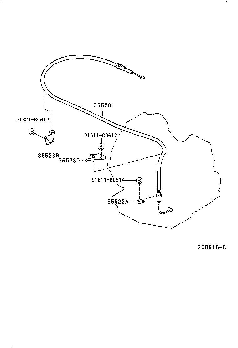  CALDINA |  THROTTLE LINK VALVE LEVER ATM