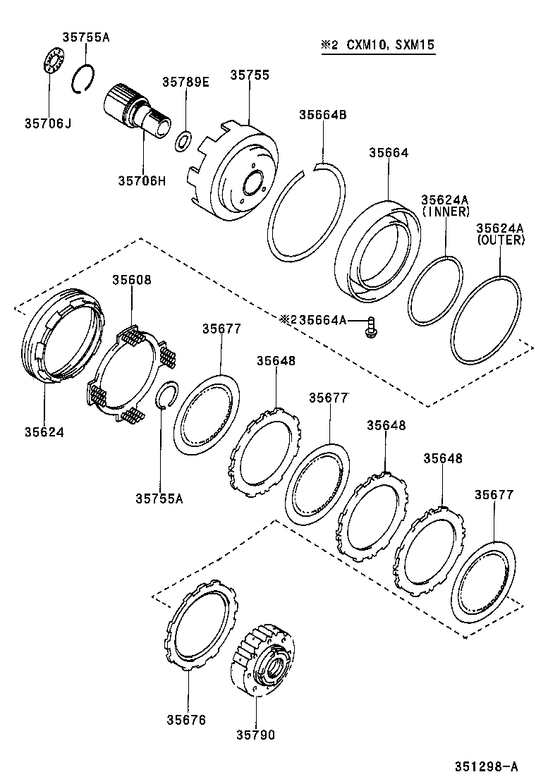  GAIA |  CENTER SUPPORT PLANETARY SUN GEAR ATM