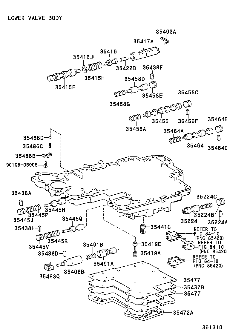  GAIA |  VALVE BODY OIL STRAINER ATM