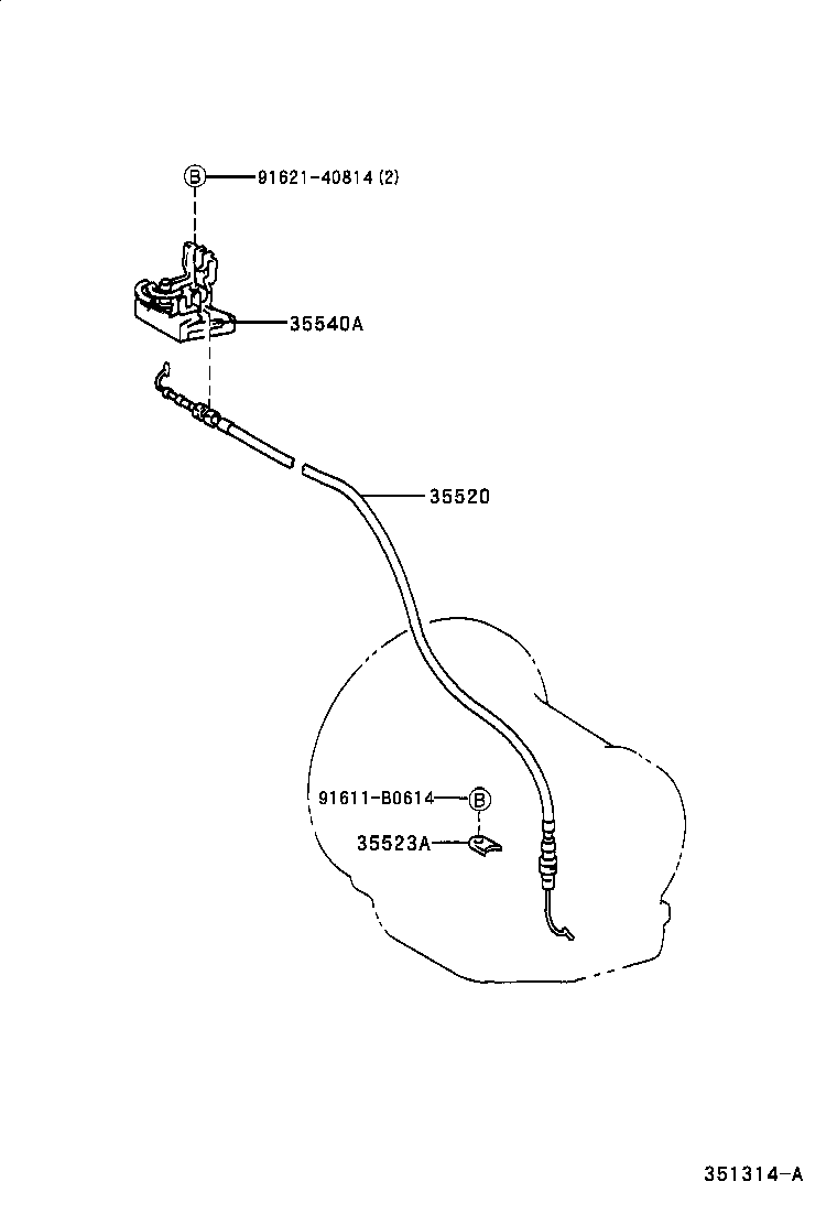  GAIA |  THROTTLE LINK VALVE LEVER ATM