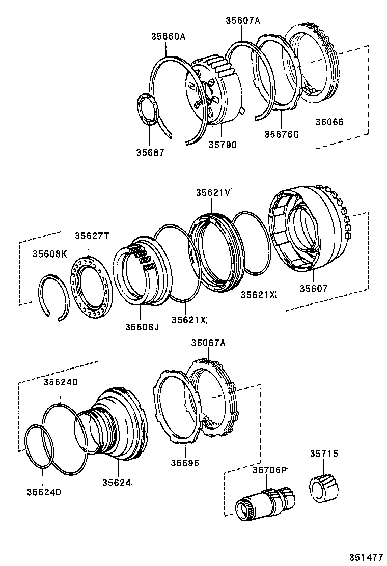  CRESTA |  CENTER SUPPORT PLANETARY SUN GEAR ATM