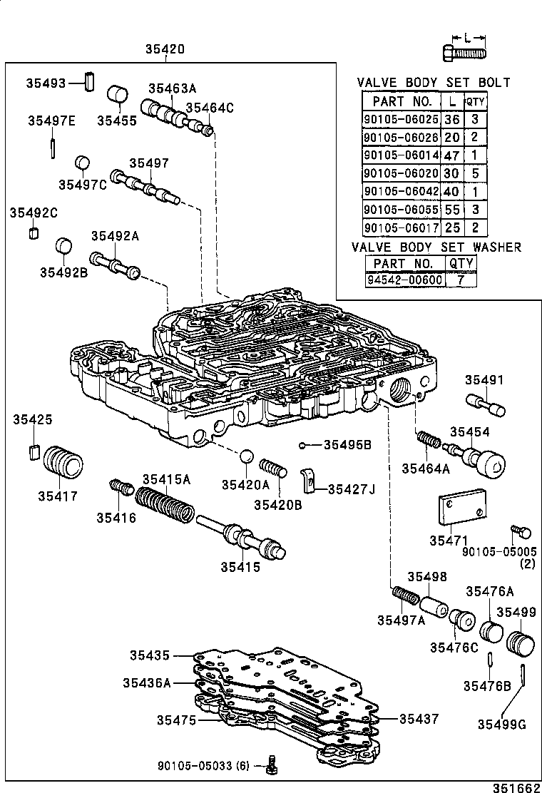  DYNA 150 TOYOACE G15 |  VALVE BODY OIL STRAINER ATM