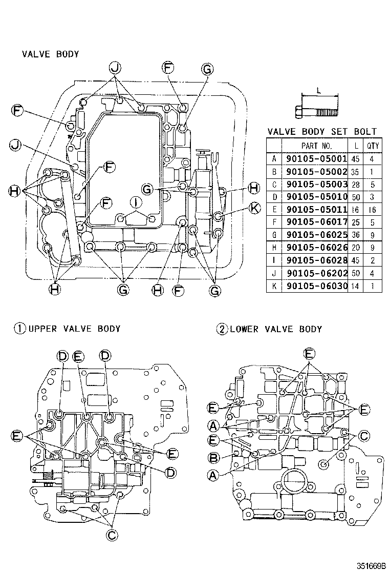  CALDINA |  VALVE BODY OIL STRAINER ATM