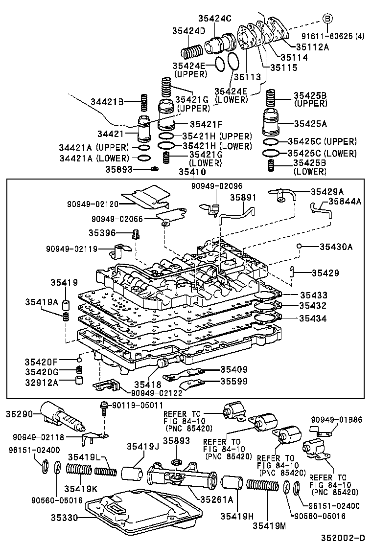  MEGA CRUISER |  VALVE BODY OIL STRAINER ATM