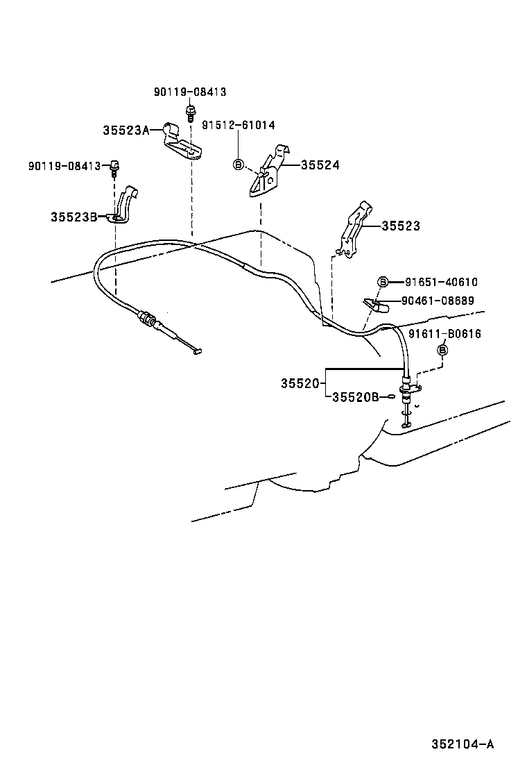  HILUX |  THROTTLE LINK VALVE LEVER ATM