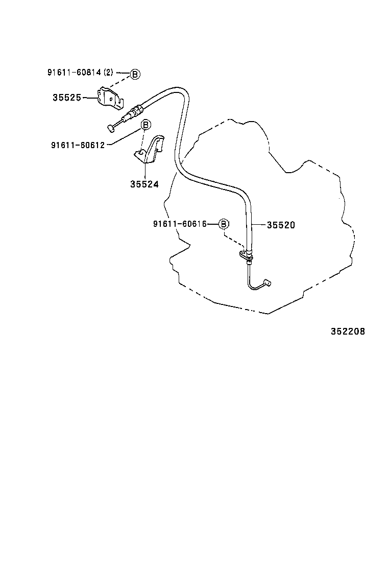  CALDINA |  THROTTLE LINK VALVE LEVER ATM