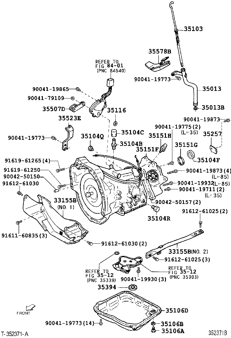  CAMI |  TRANSMISSION CASE OIL PAN ATM