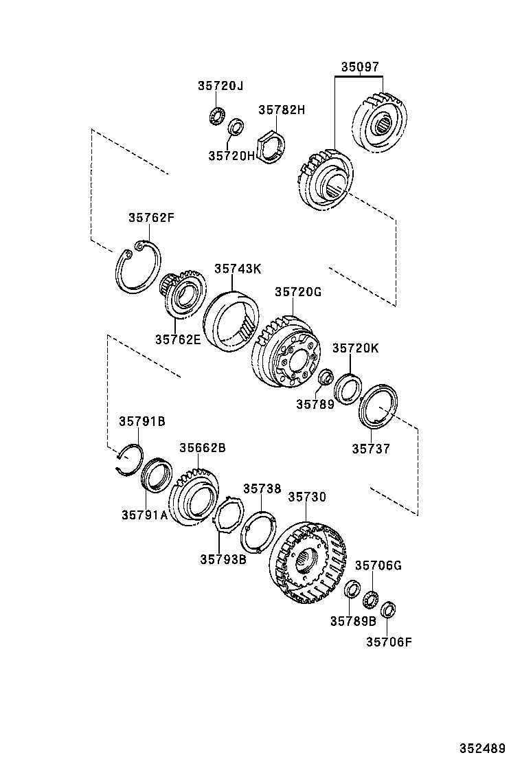  WILL VI |  PLANETARY GEAR REVERSE PISTON COUNTER GEAR ATM