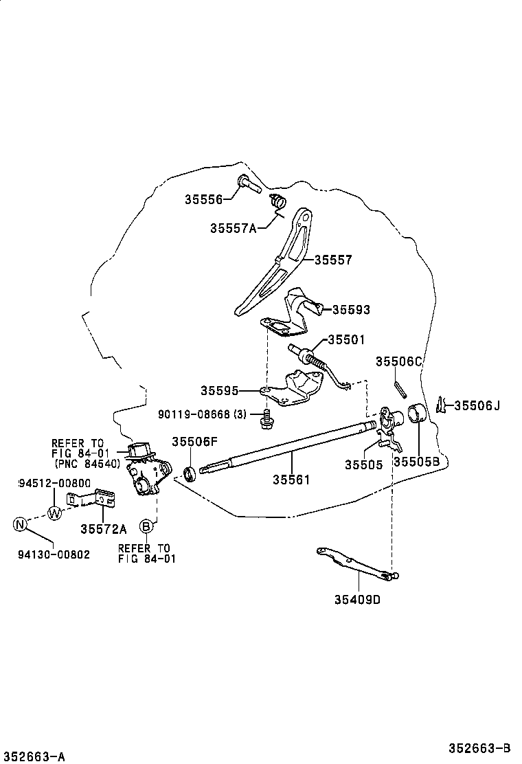  RAV4 J L |  THROTTLE LINK VALVE LEVER ATM