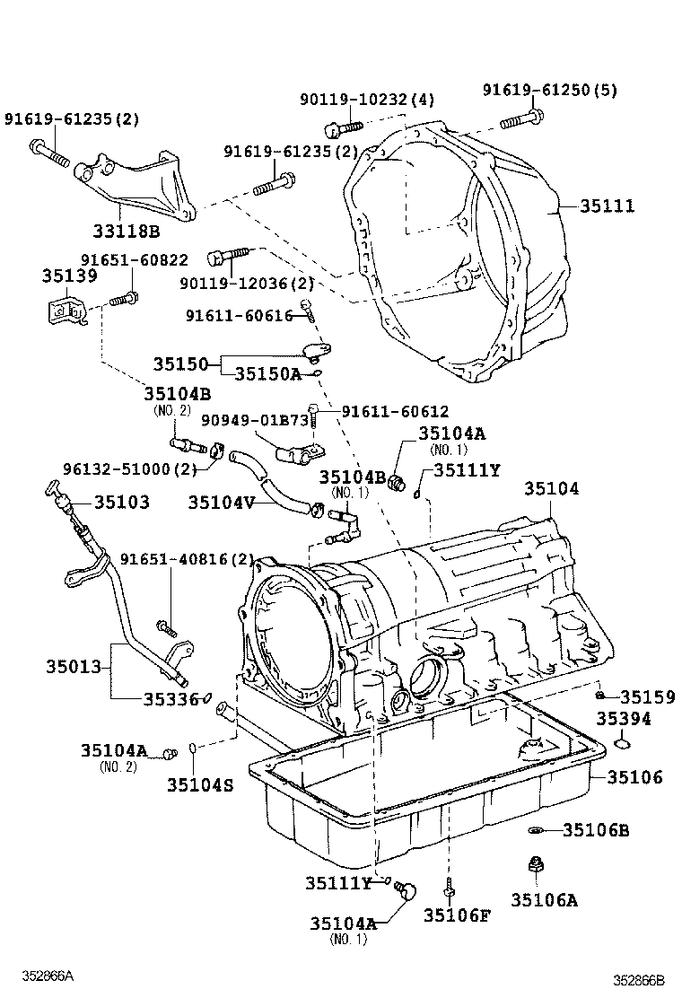  LAND CRUISER PRADO |  TRANSMISSION CASE OIL PAN ATM