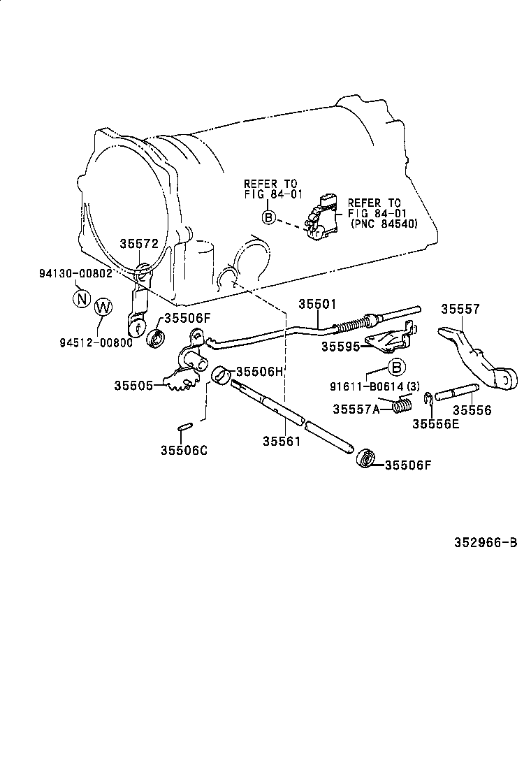  VEROSSA |  THROTTLE LINK VALVE LEVER ATM