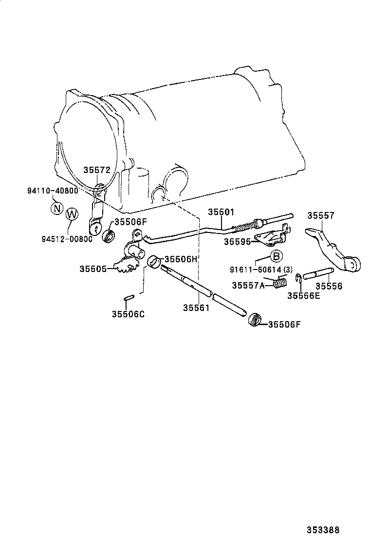  ALTEZZA ALTEZZA GITA |  THROTTLE LINK VALVE LEVER ATM