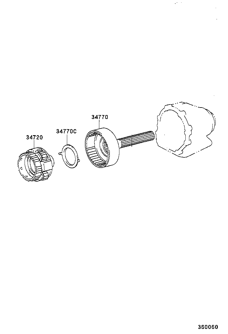  CHASER |  FRONT DRIVE CLUTCH GEAR