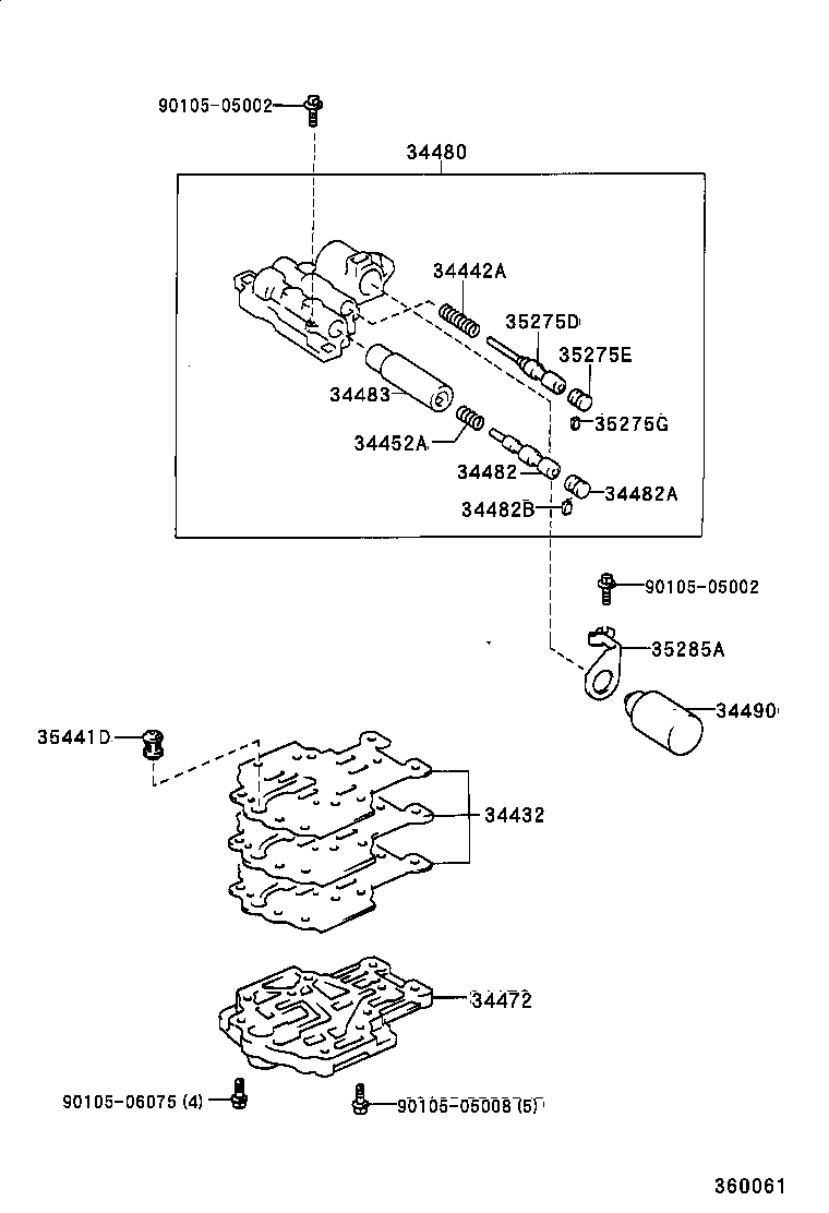  MARK 2 |  TRANSFER VALVE BODY VALVE LEVER