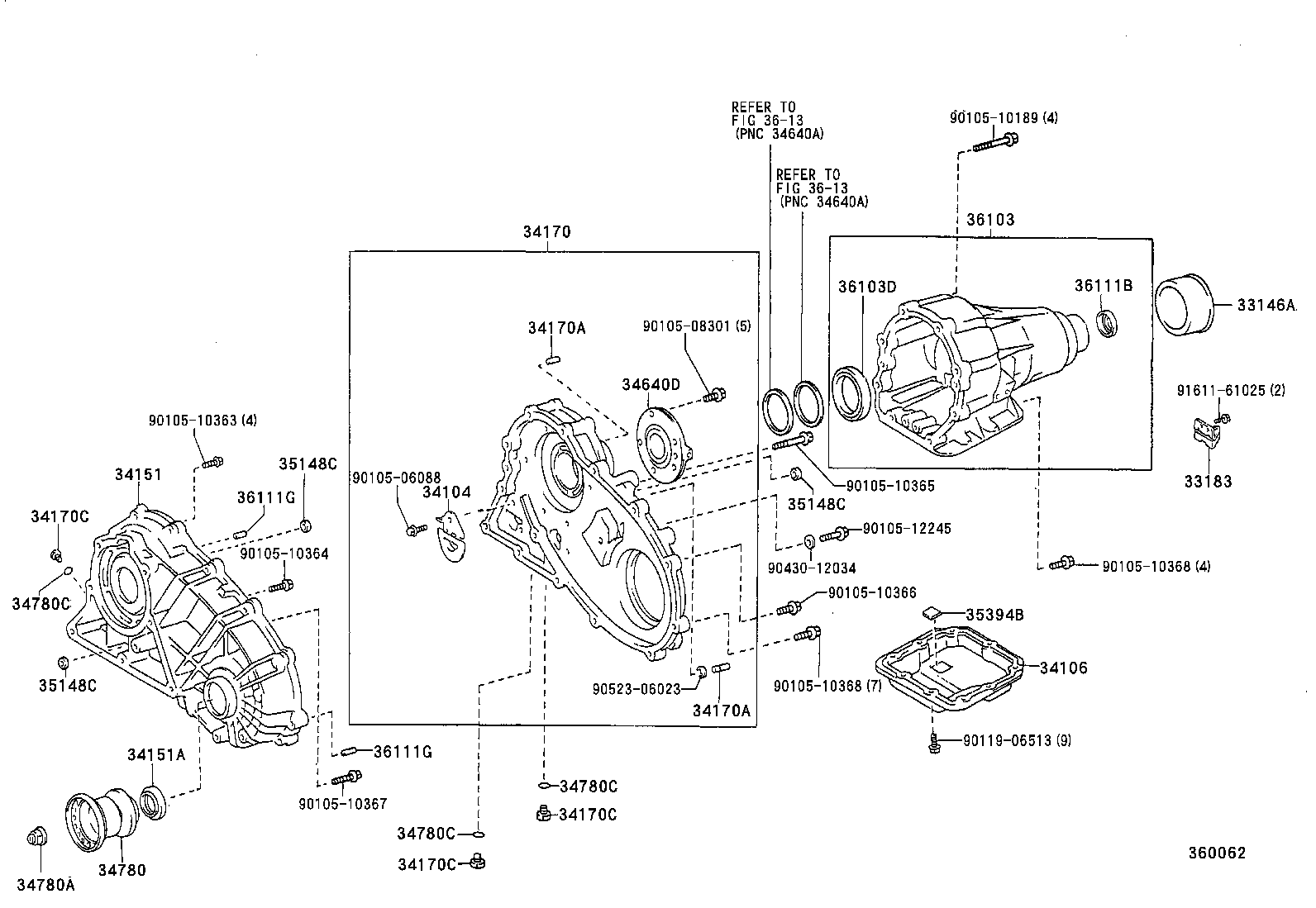  MARK 2 |  TRANSFER CASE EXTENSION HOUSING