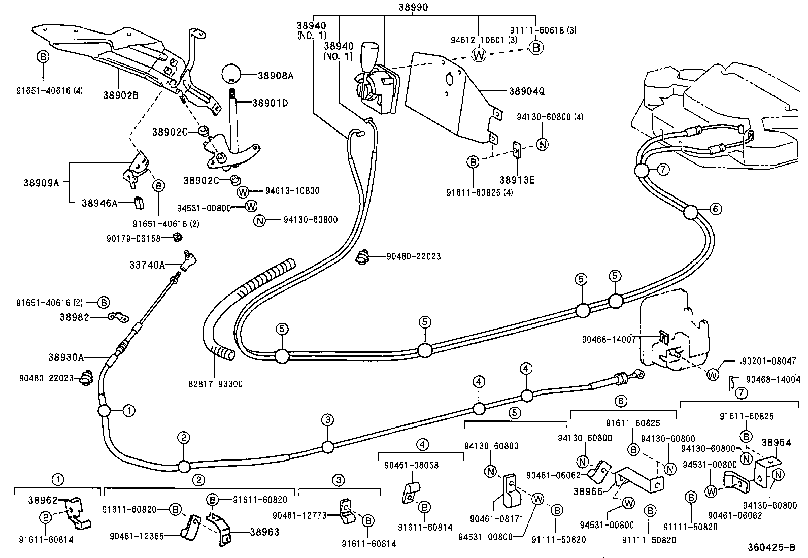  DYNA 200 TOYOACE G25 |  POWER TAKE OFF LEVER LINK
