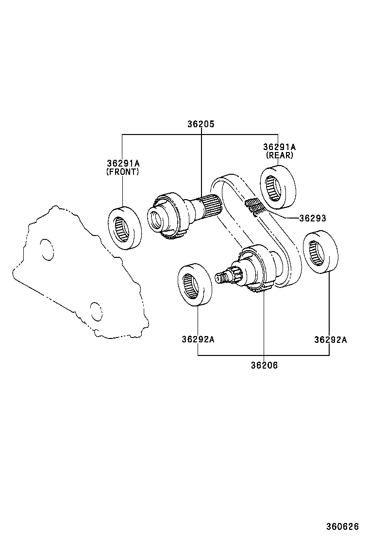  VEROSSA |  TRANSFER GEAR
