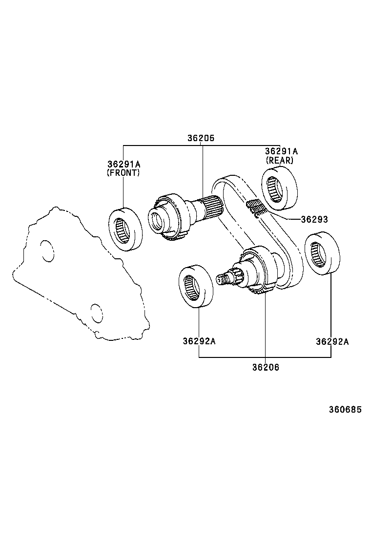  ALTEZZA ALTEZZA GITA |  TRANSFER GEAR