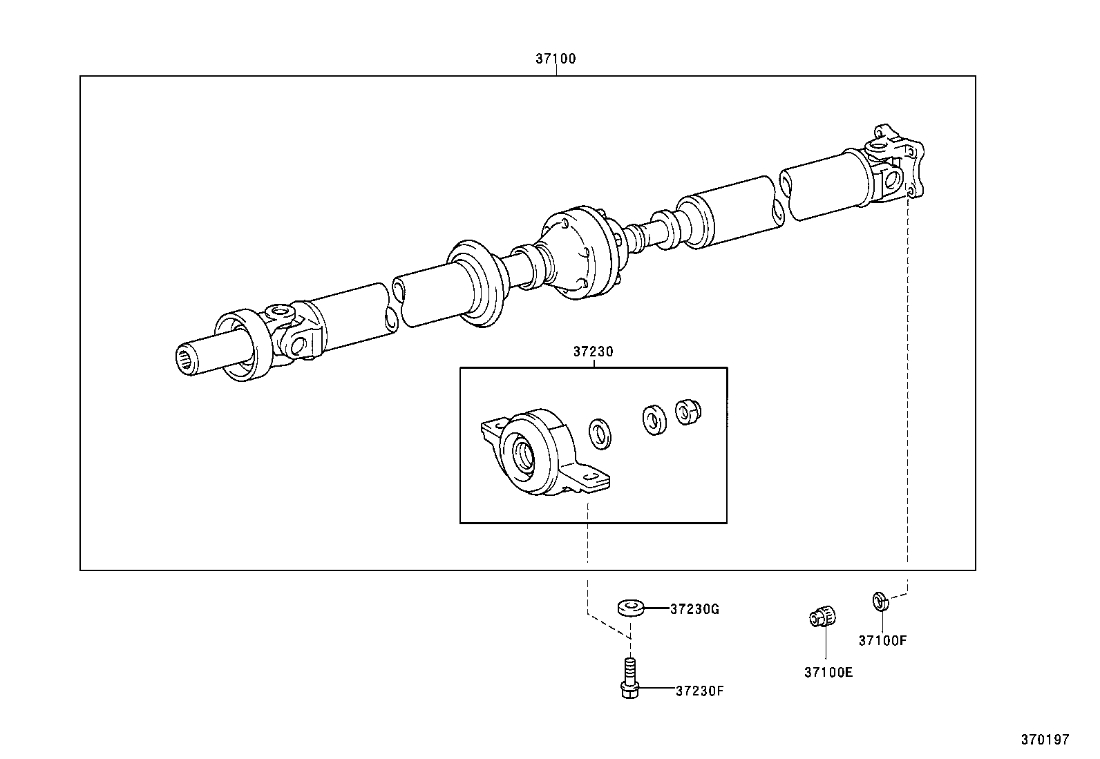  NADIA |  PROPELLER SHAFT UNIVERSAL JOINT