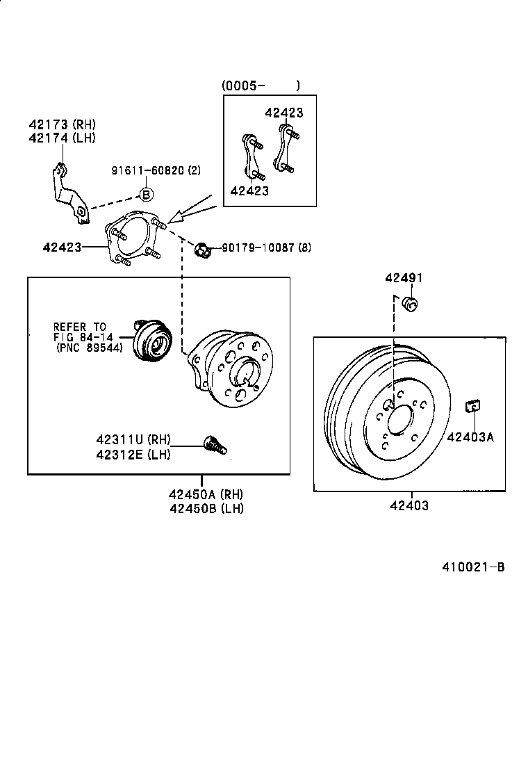  IPSUM |  REAR AXLE SHAFT HUB