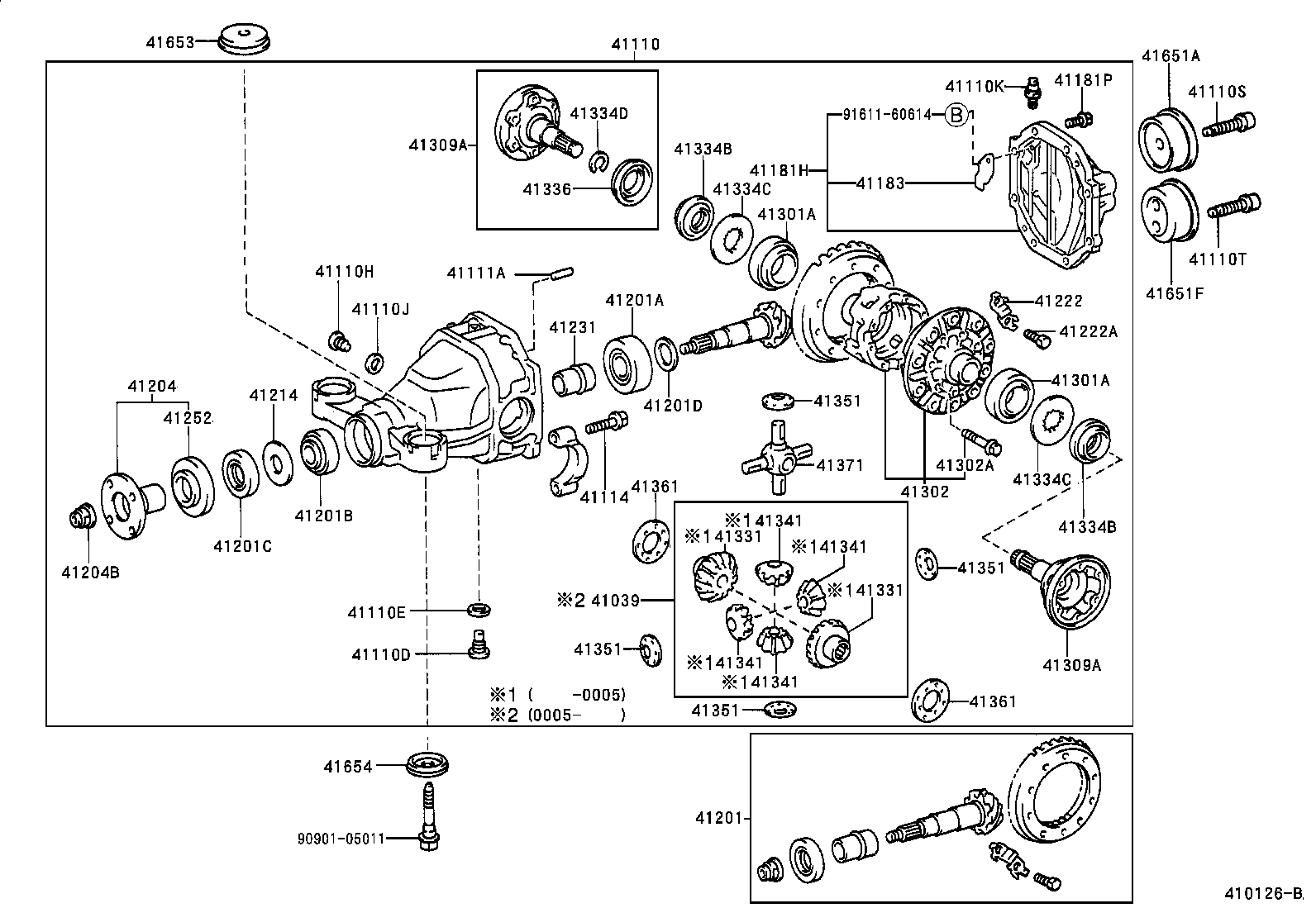  CRESTA |  REAR AXLE HOUSING DIFFERENTIAL