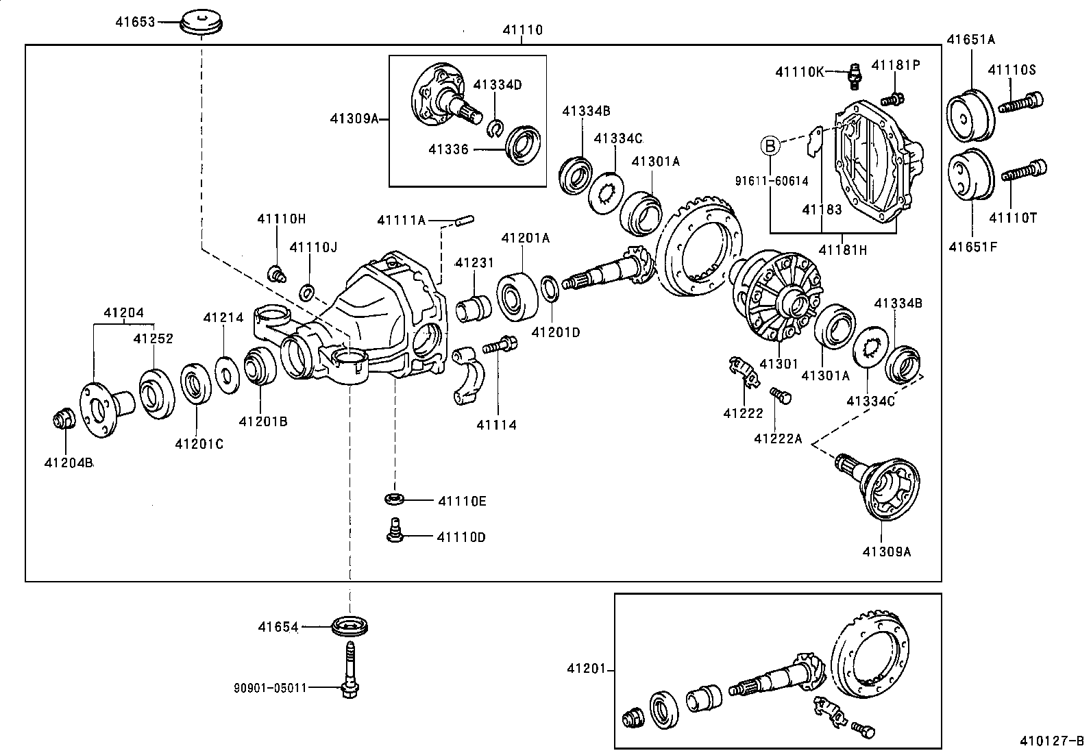  CRESTA |  REAR AXLE HOUSING DIFFERENTIAL