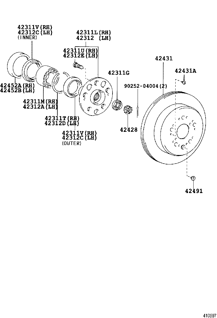  CELSIOR |  REAR AXLE SHAFT HUB