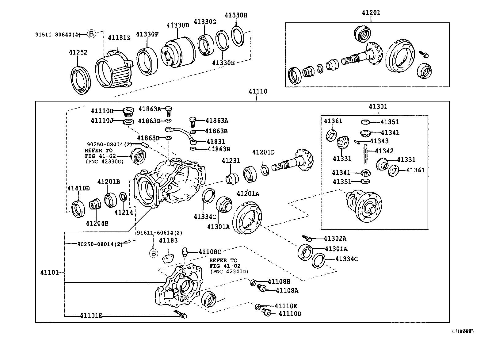  MARK 2 WG |  REAR AXLE HOUSING DIFFERENTIAL