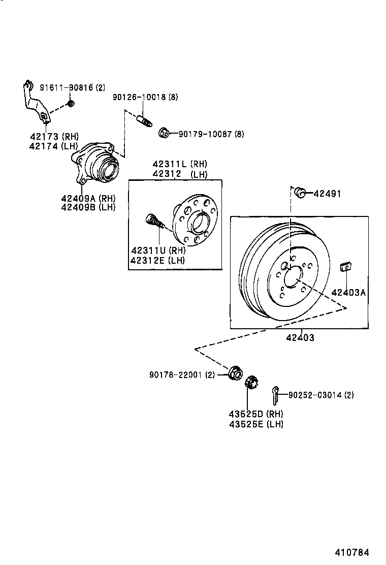  GAIA |  REAR AXLE SHAFT HUB