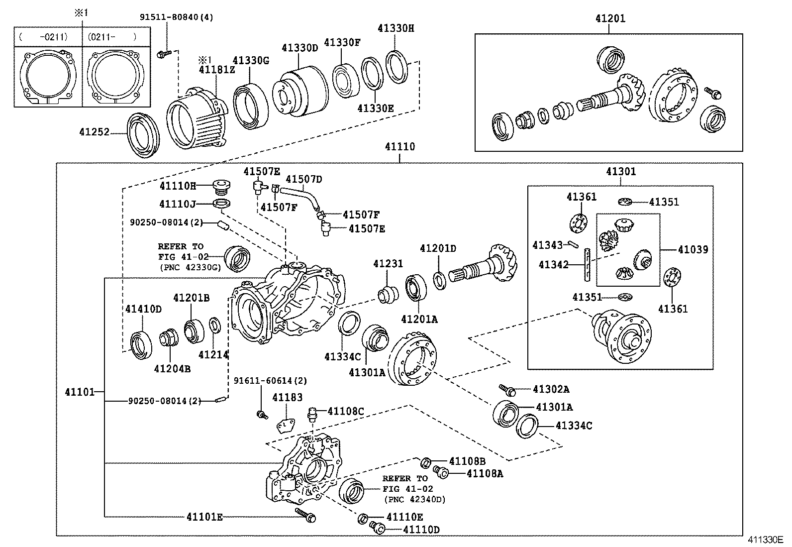  WILL VS |  REAR AXLE HOUSING DIFFERENTIAL