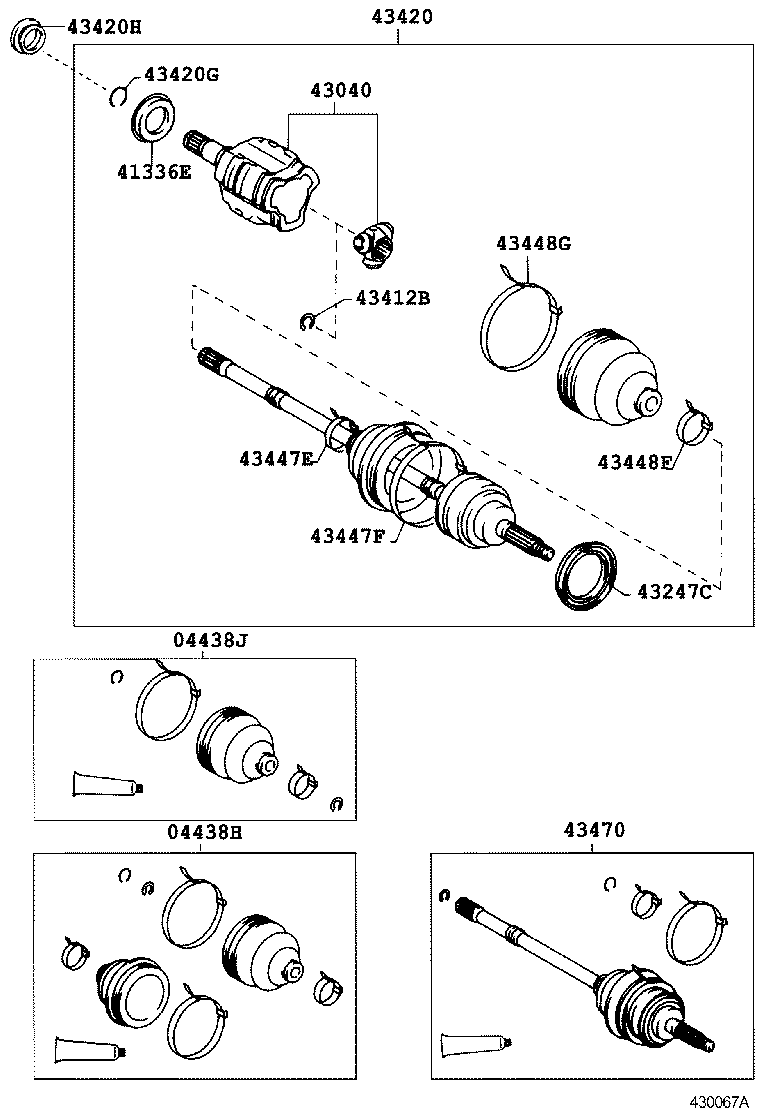  CHASER |  FRONT DRIVE SHAFT