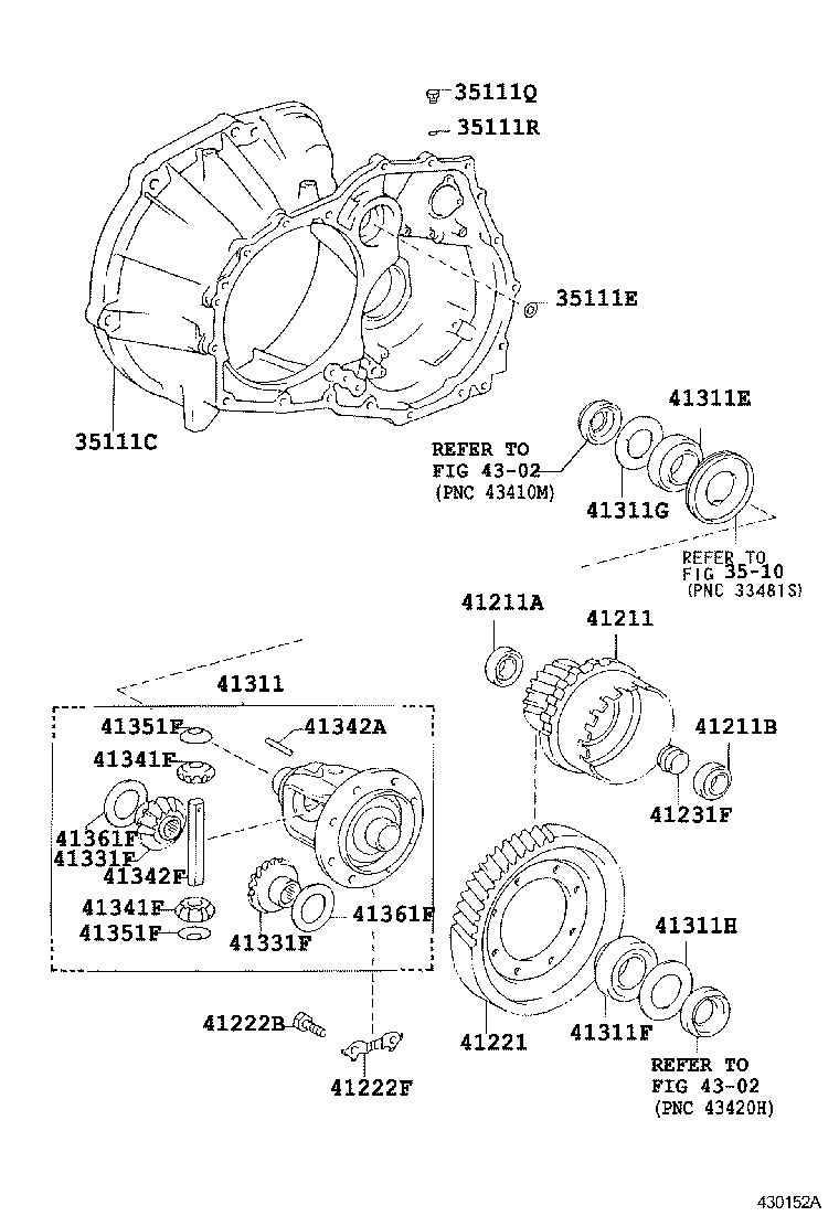  RAUM |  FRONT AXLE HOUSING DIFFERENTIAL