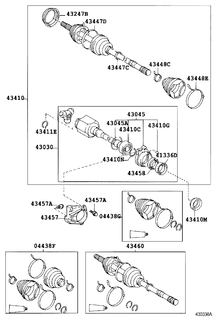  GAIA |  FRONT DRIVE SHAFT