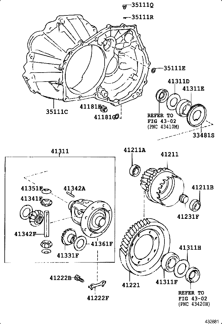  SPRINTER |  FRONT AXLE HOUSING DIFFERENTIAL