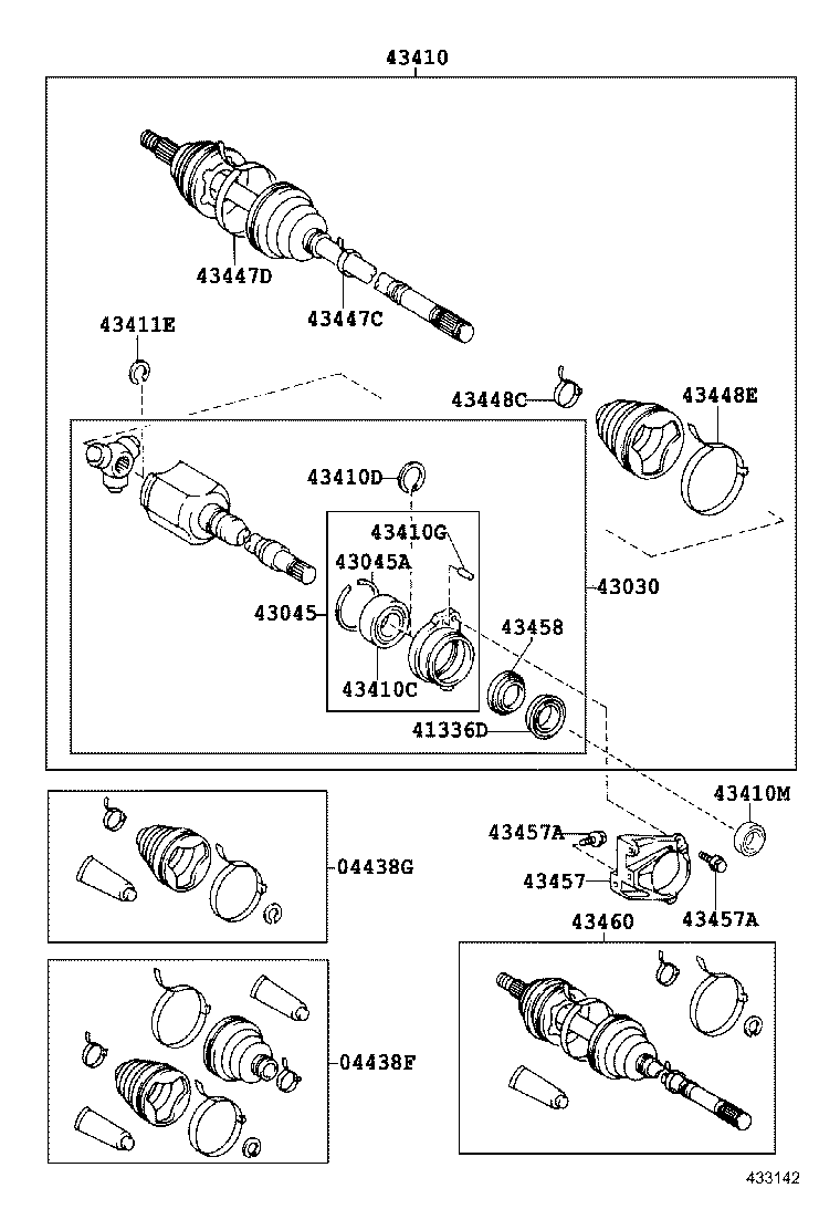  CELICA |  FRONT DRIVE SHAFT